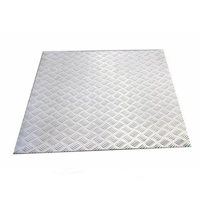 Chequered Perforated Stainless Steel 304 Plate AISI /  JIS Standard